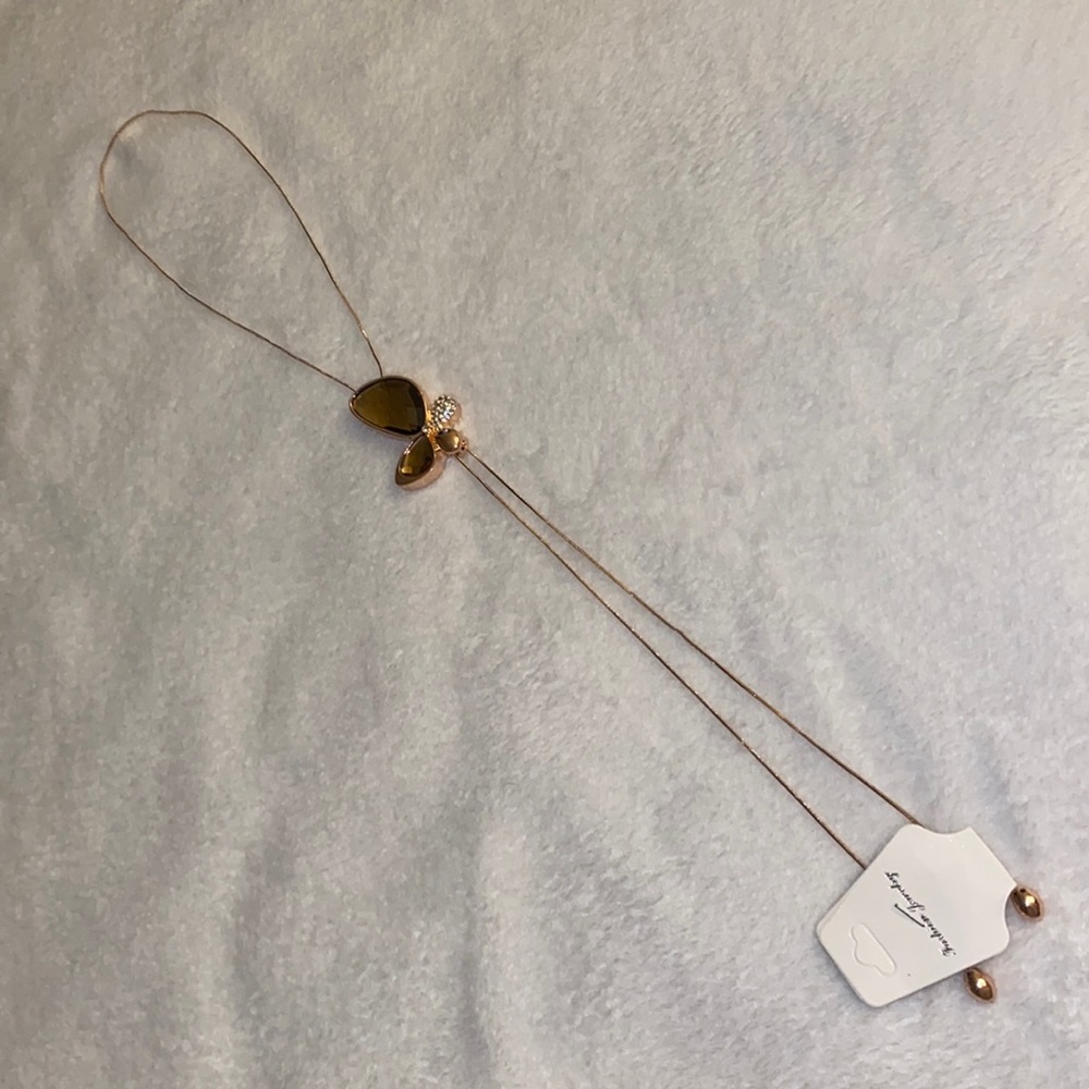 Drawstring Butterfly Necklace 🦋